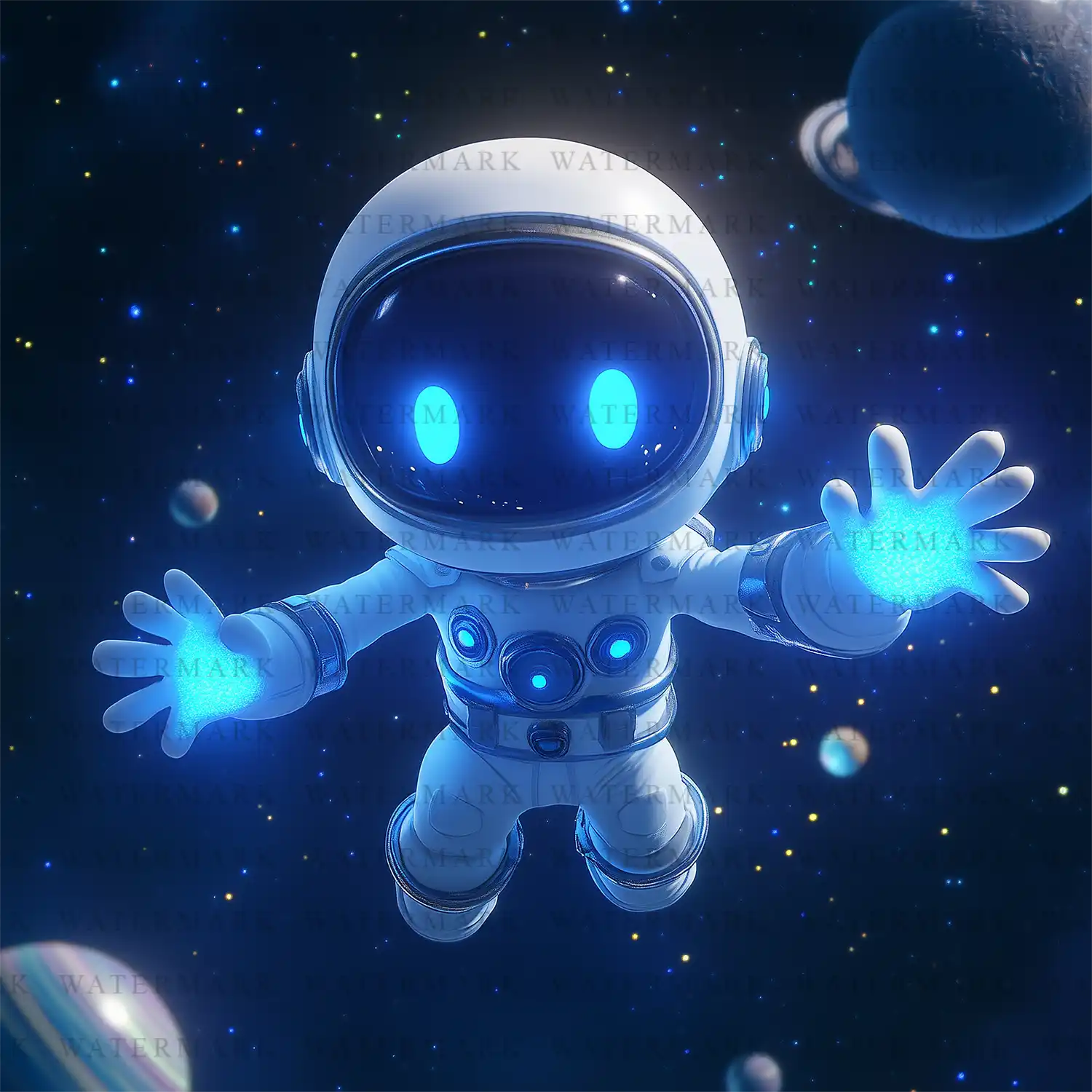 Powerful Barrel Wave Acrylic Photo Block - Ozart