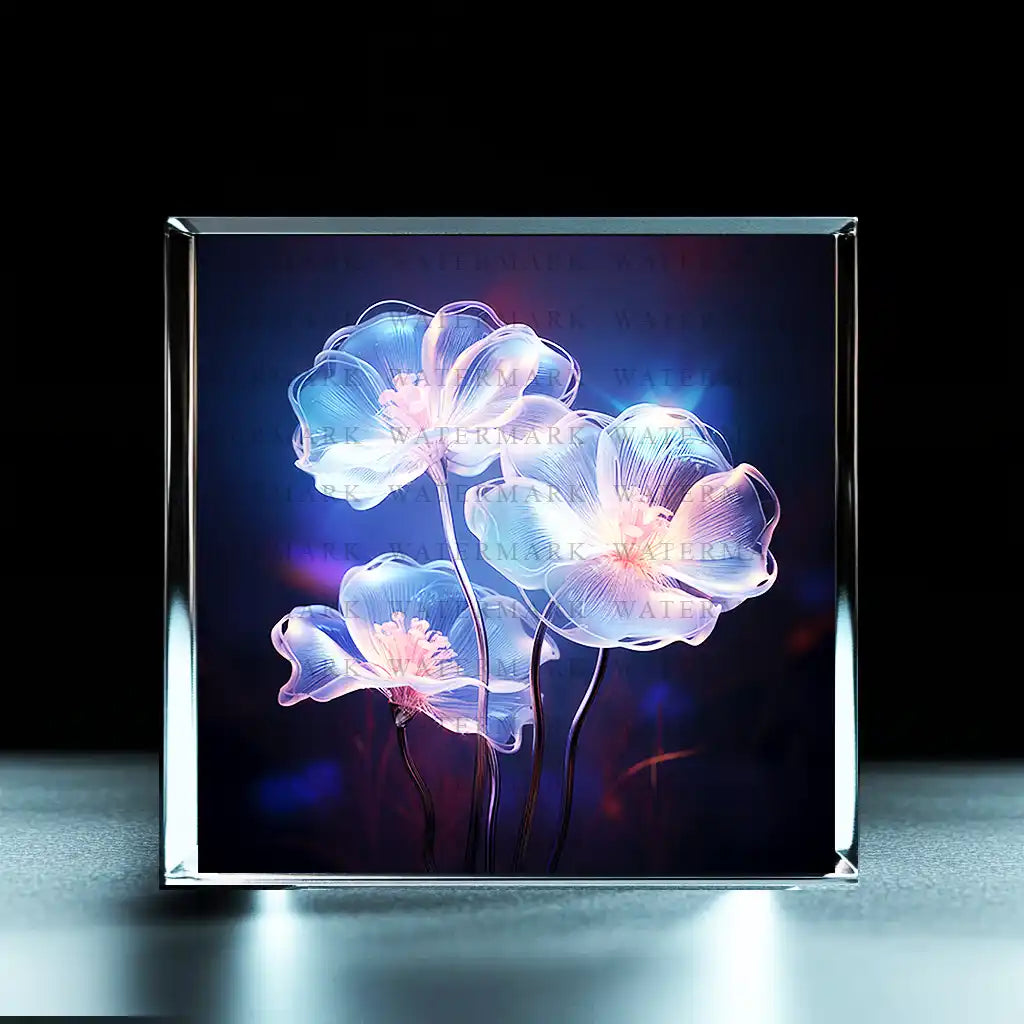 Armored Bulldog Art Acrylic Photo Block - Ozart